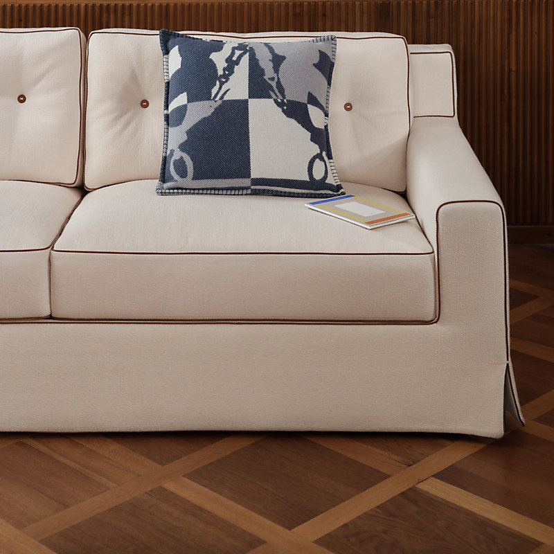 クッション 《ブリッド・ドゥ・ガラ》 - ブラック | Hermès - エルメス